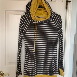 Ampersand double hoodie